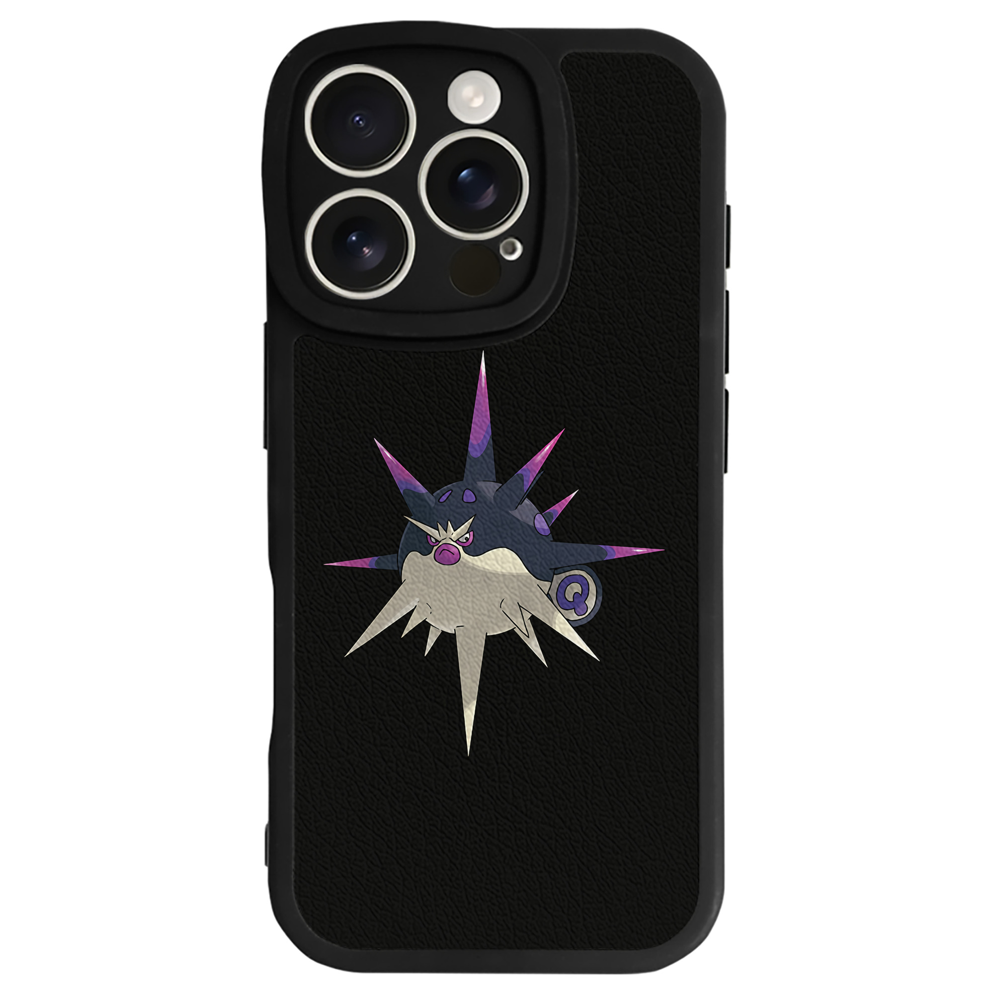 （画像用） ポケットモンスター Pokémon 【iPhone 16シリーズ対応】シリコンスマホケース（レザー調） 材質：シリコン